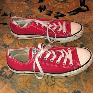 red converse all star sneakers